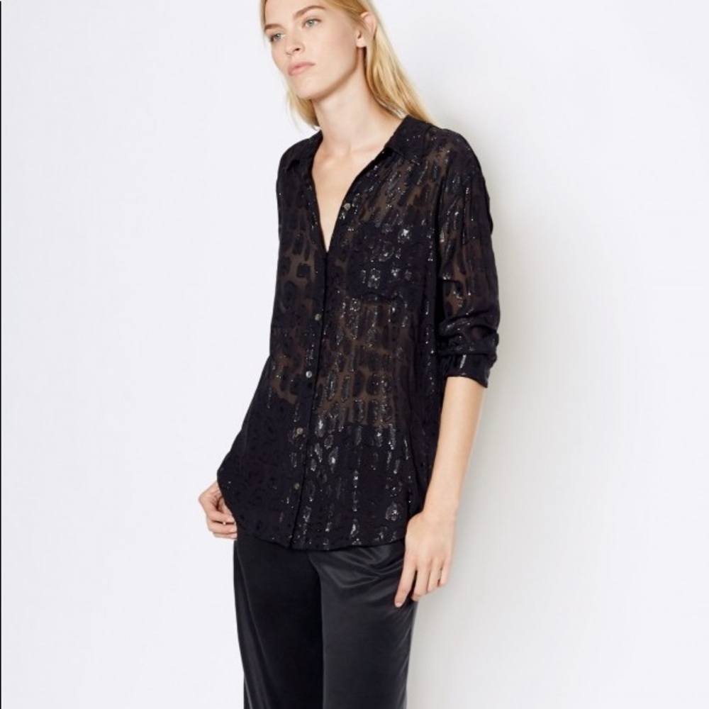 Equipment silk blouse